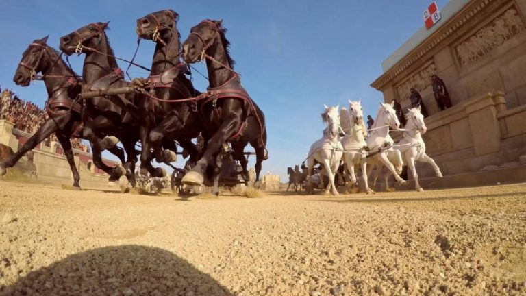 Get Inside the Action of “Ben-Hur’s” Chariot Race Sequence!