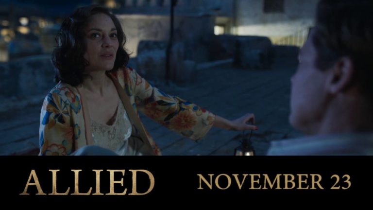 Pitt, Cotillard are Spies in Love in First Trailer of “Allied”
