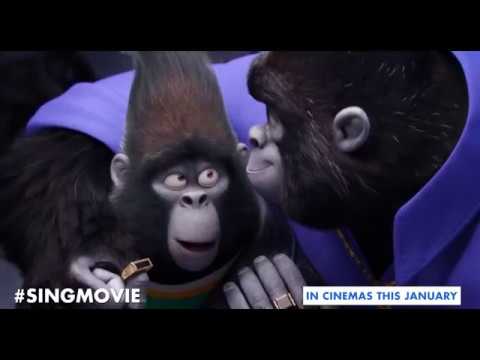 Taron Egerton is Johnny, the Soulful Gorilla in “Sing”