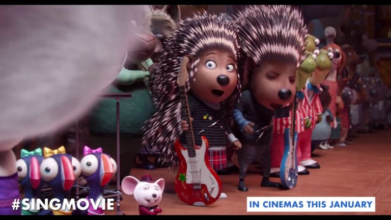 Scarlett Johansson, a Prickly Porcupine in “Sing”