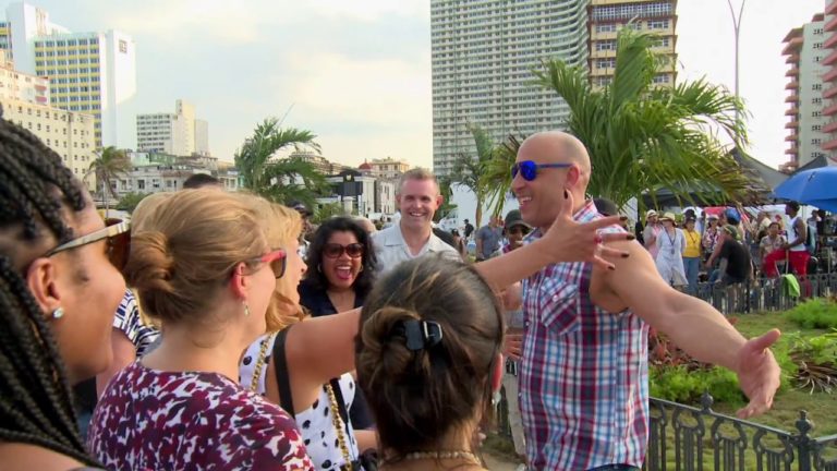 Dwayne Johnson Takes on Jason Statham in “Fast & Furious 8”