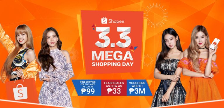 Catch Two Weeks of Mega Deals and Mega Savings at  Shopee 3.3 Mega Shopping Day