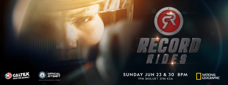 National Geographic Captures Bid to Set GUINNESS WORLD RECORDS™ Achievement, in Premieres of Record Rides