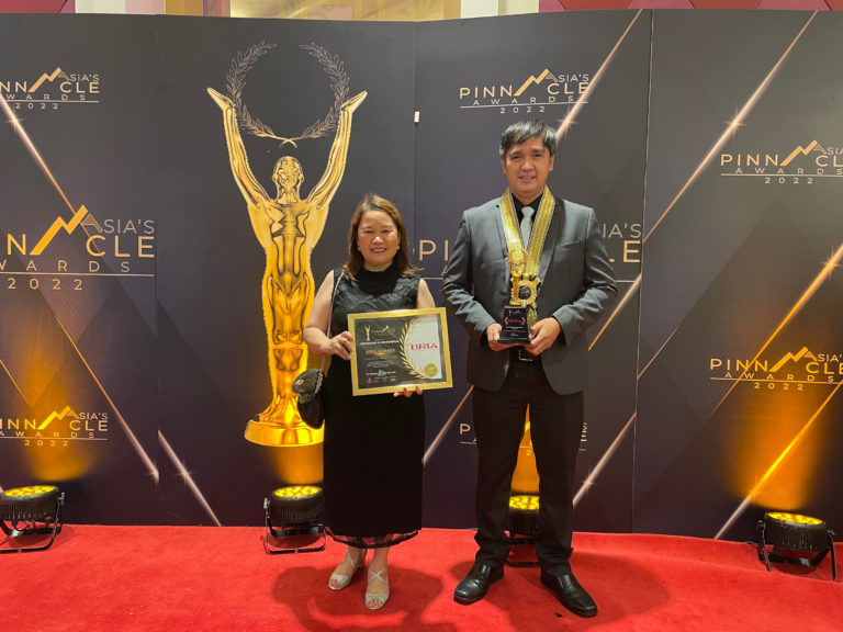 BRIA Condo named Most Reliable Condo Developer of the Year in Asia’s Pinnacle Awards 2022￼