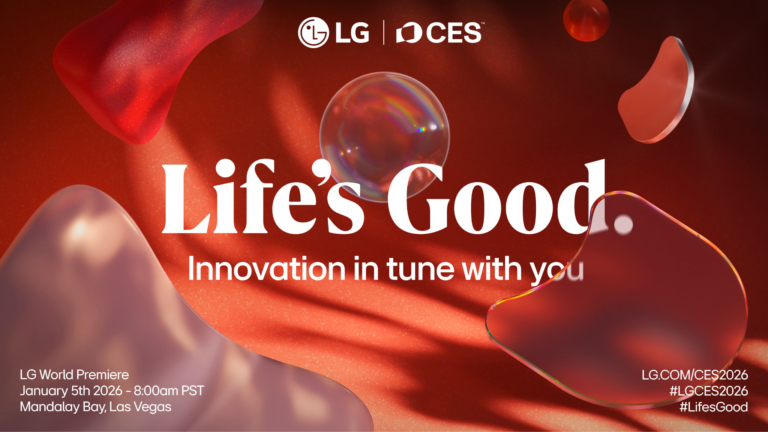 LG TO SHOWCASE “INNOVATION IN TUNE WITH YOU” AT CES 2026