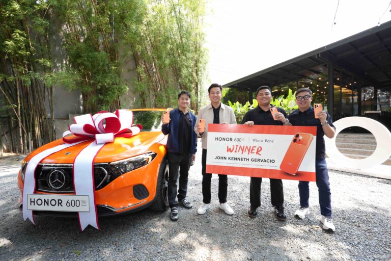 HONOR Philippines Hands Over Mercedes-Benz EQA to Lucky HONOR 600 Owner